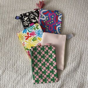 Ipsy Vibrant Patterned Pouch Collection
